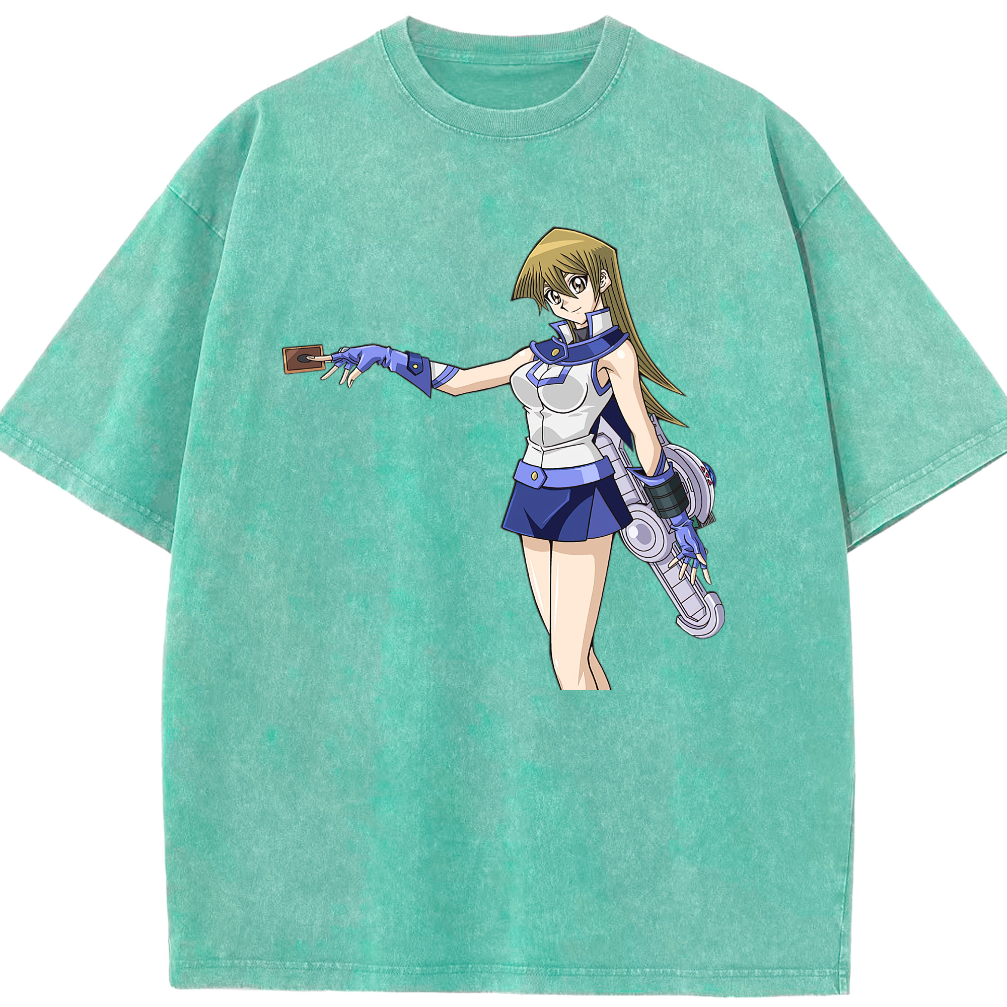 （画像用） 遊☆戯☆王 Yu-Gi-Oh! 綿100% ヴィンテージ風 半袖Tシャツ（フロントプリント）